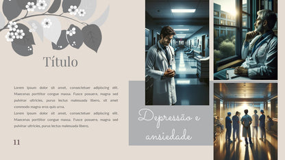 Combo PowerPoint Medicina — 7 Templates para Saúde