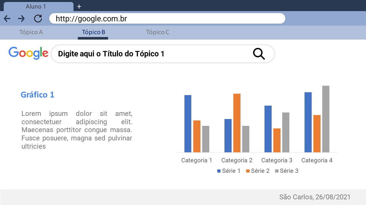 Template inspirado google: slides para powerpoint 2016 ou superior