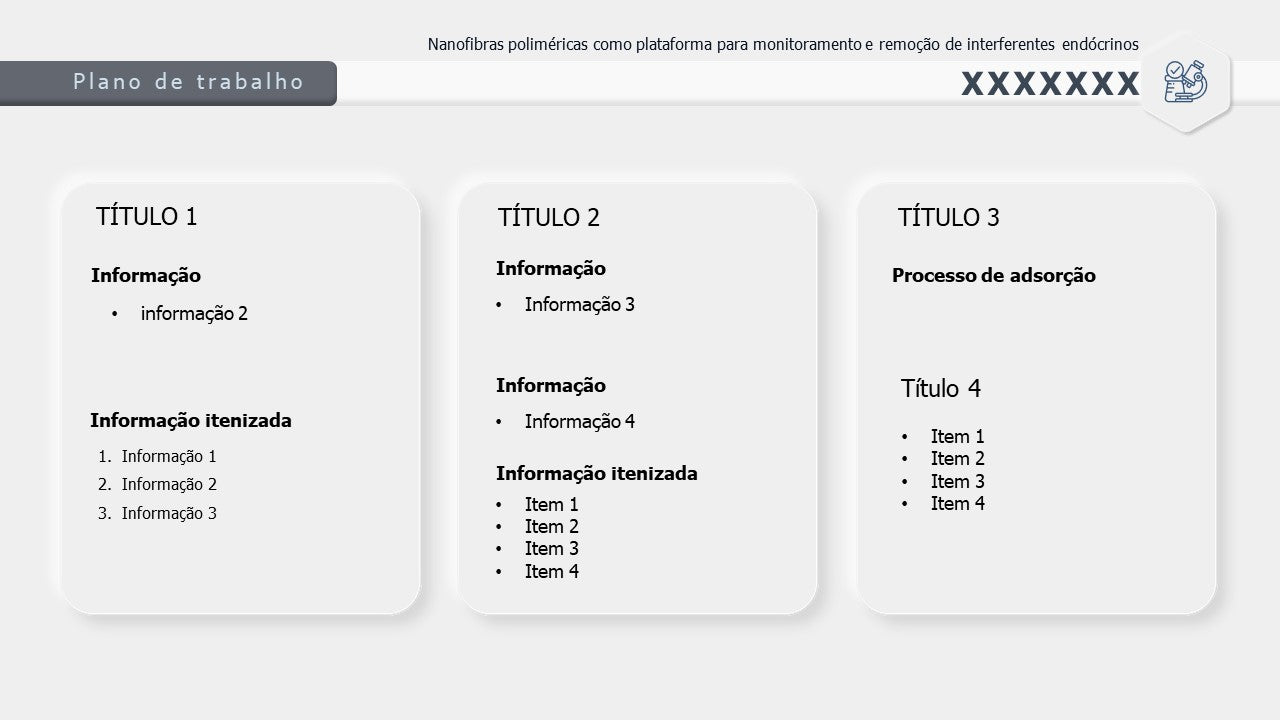 Modelo / Template de perfil acadêmico