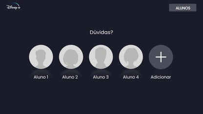 Template PowerPoint Disney+ — Slides com Magia e Estilo