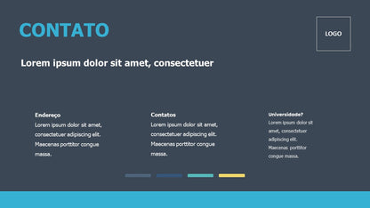 Template PowerPoint Acadêmico — TCC, Banca e Defesa