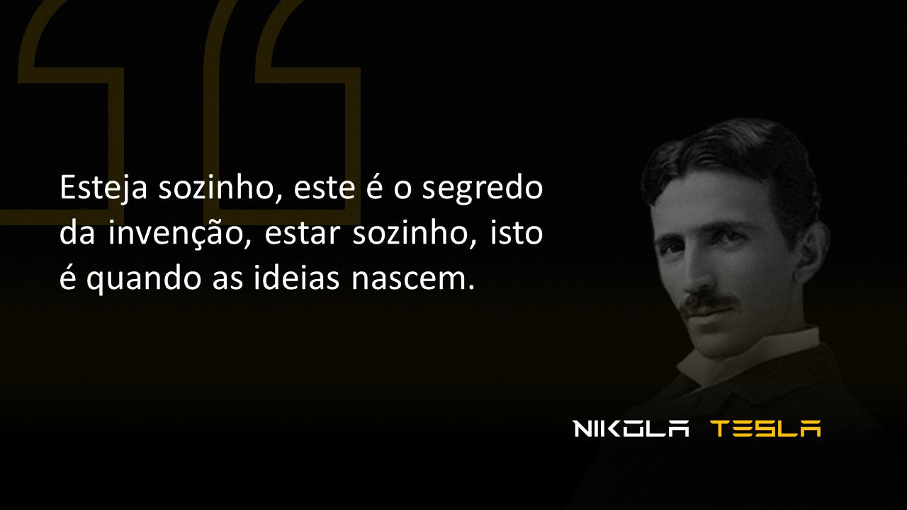 Template inspirado na obra de Nicola Tesla