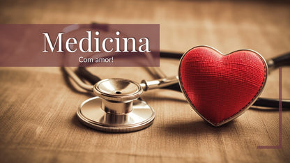 Combo PowerPoint Medicina — 7 Templates para Saúde