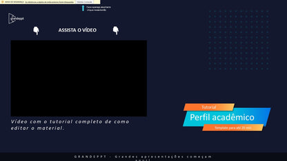 Template PowerPoint Acadêmico — TCC, Banca e Defesa