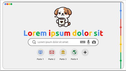 Template PowerPoint Google — Versão Clean e Moderna