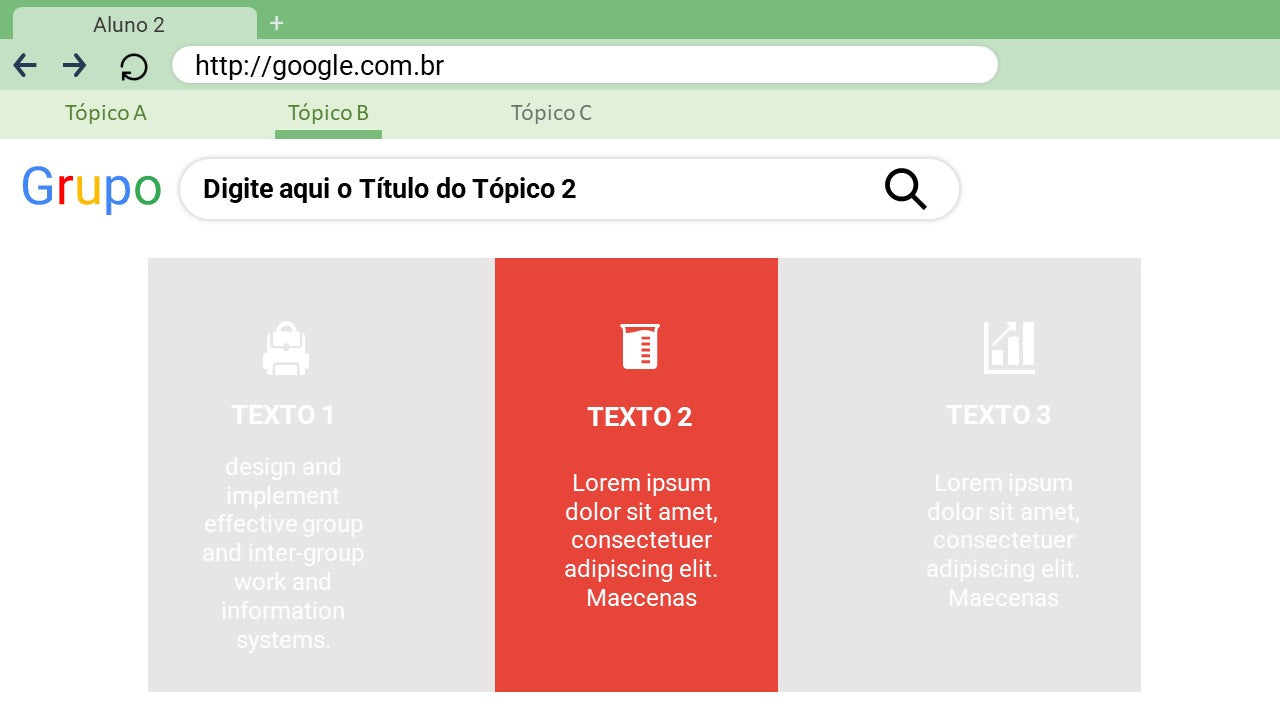 Template inspirado google: slides para powerpoint 2016 ou superior