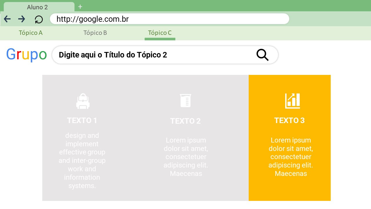 Template inspirado google: slides para powerpoint 2016 ou superior