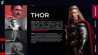 Template PowerPoint Vingadores — Apresentação com Estilo Épico