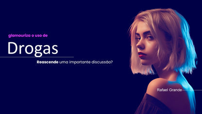 Template PowerPoint Dark Glam — Apresentação Estilo Cinema
