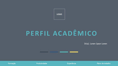 Template PowerPoint Acadêmico — TCC, Banca e Defesa