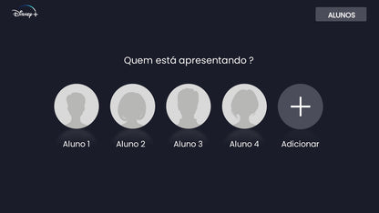 Template PowerPoint Disney+ — Slides com Magia e Estilo