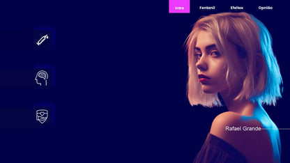 Template PowerPoint Dark Glam — Apresentação Estilo Cinema