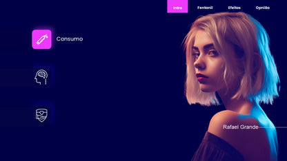 Template PowerPoint Dark Glam — Apresentação Estilo Cinema