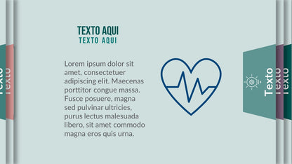 Combo PowerPoint Medicina — 7 Templates para Saúde