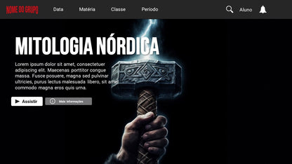 Template PowerPoint Netflix — Slides Cinematográficos para Apresentações