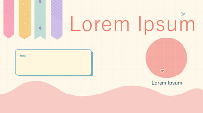 Template PowerPoint Pastel — Visual Suave e Elegante