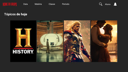 Template PowerPoint Netflix — Slides Cinematográficos para Apresentações