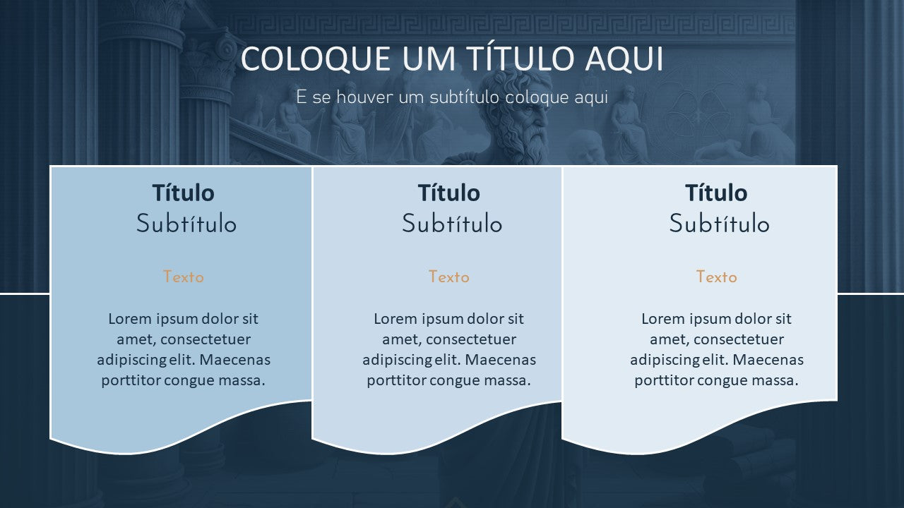 Combo de templates com imagens inspiradas na medicina