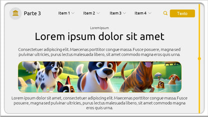 Template PowerPoint Google — Versão Clean e Moderna