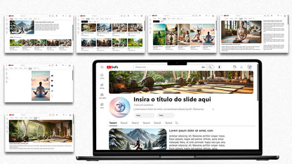 Pack de templates PowerPoint — mais de 17 modelos prontos incluídos no pacote completo
