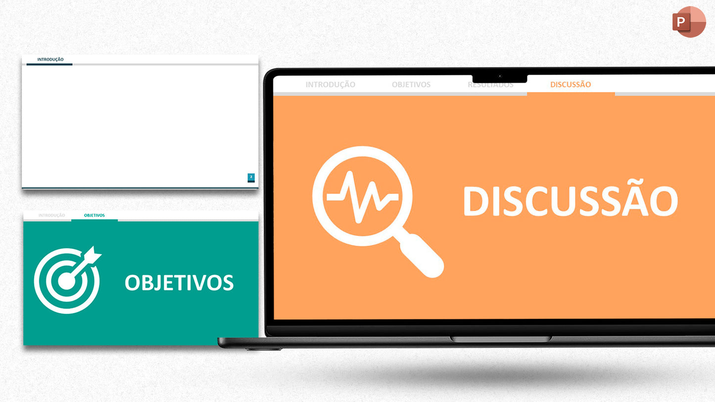Template PowerPoint Minimalista para Faculdade e Trabalhos